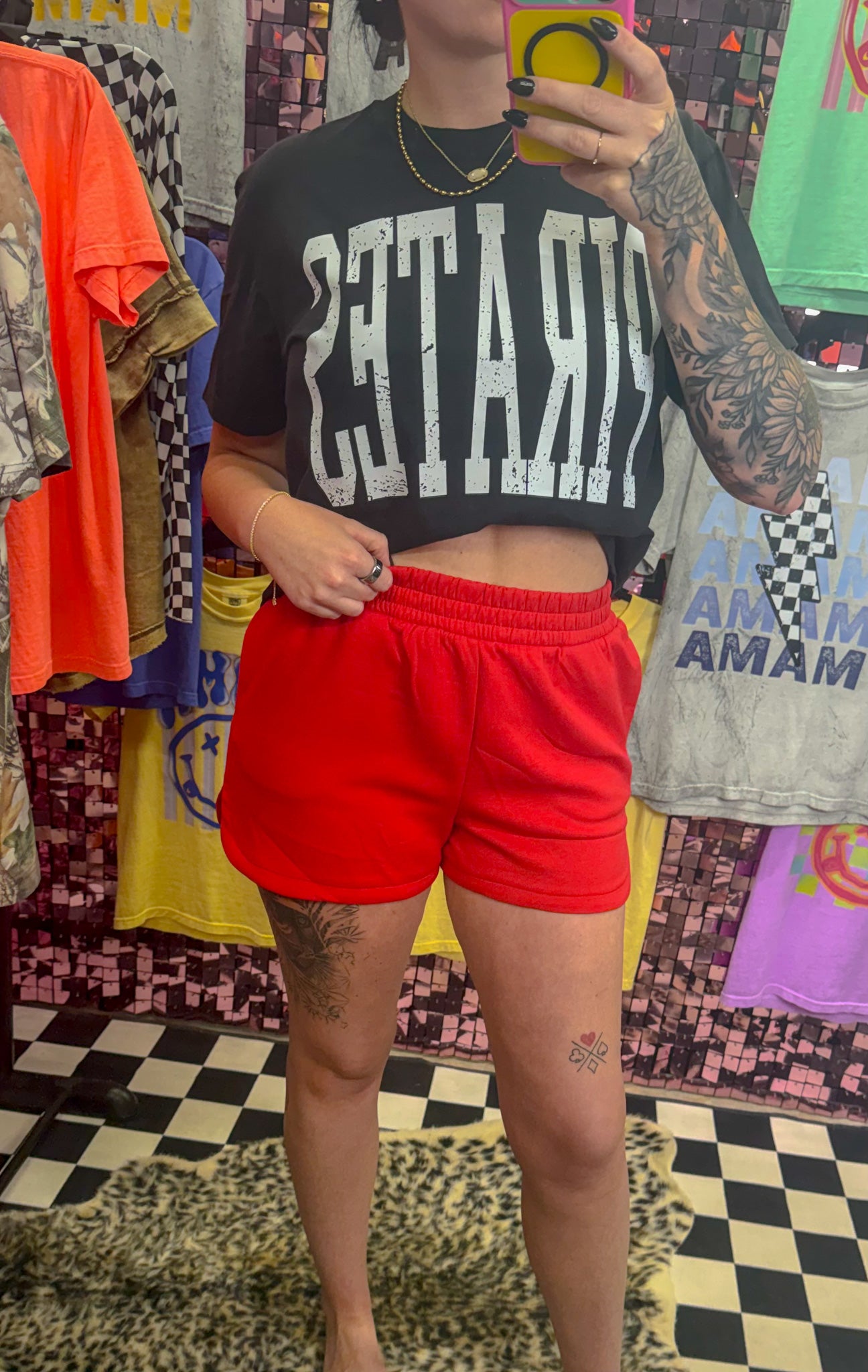 The Ashley Fleece Lounge Shorts