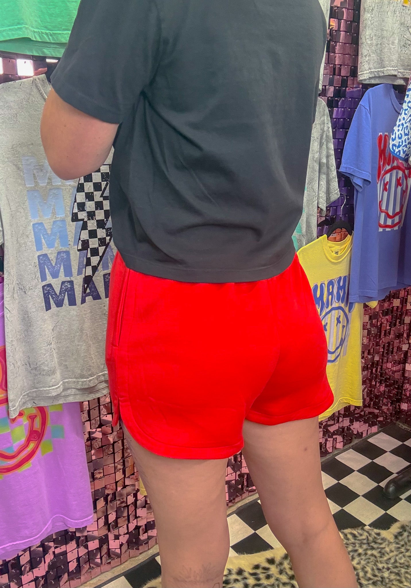 The Ashley Fleece Lounge Shorts
