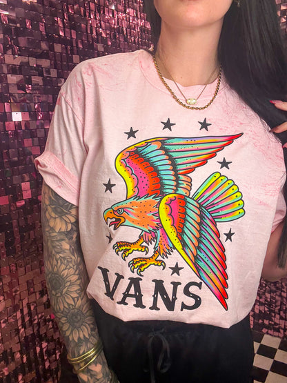 V@ns Boujee Eagle Tee Or Sweatshirt