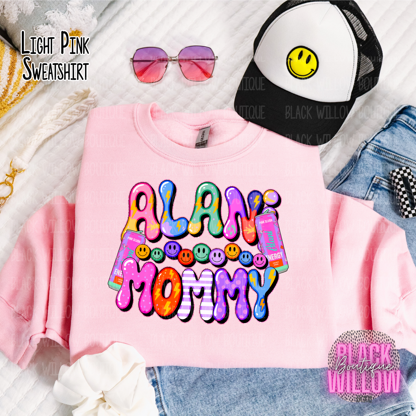 Energy Drink Mommy Tank Tee Or Sweatshirt