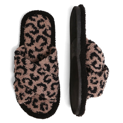 Luxury Crossover Leopard Slippers