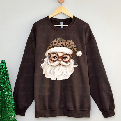 Boujee Santa Single Print DTF Transfer