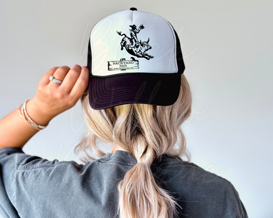 Backyard Bar Trucker Hat