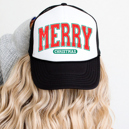 Christmas Trucker Hat Pre-Made Gang Sheet 15X25