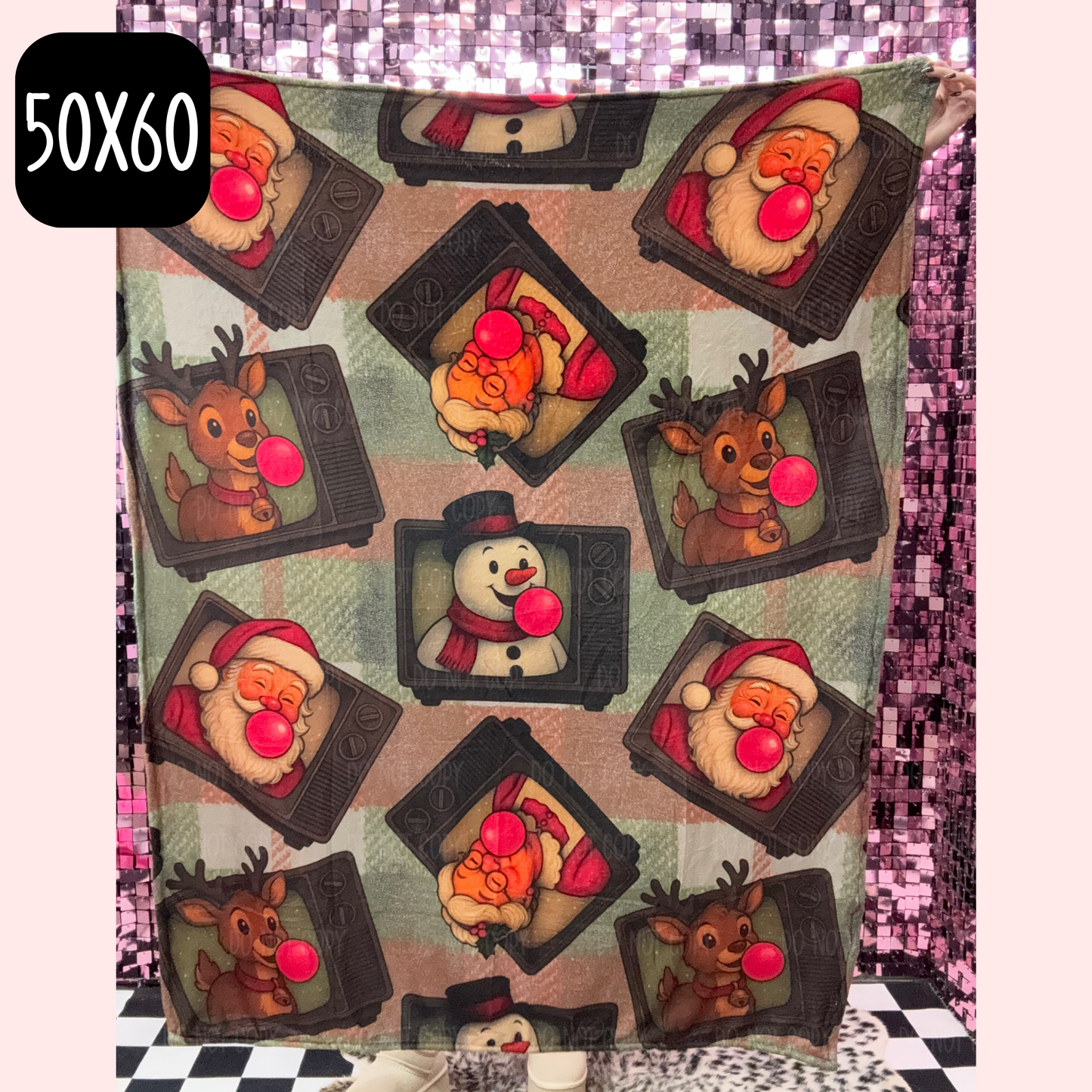 Cozy Fleece Throw Blanket