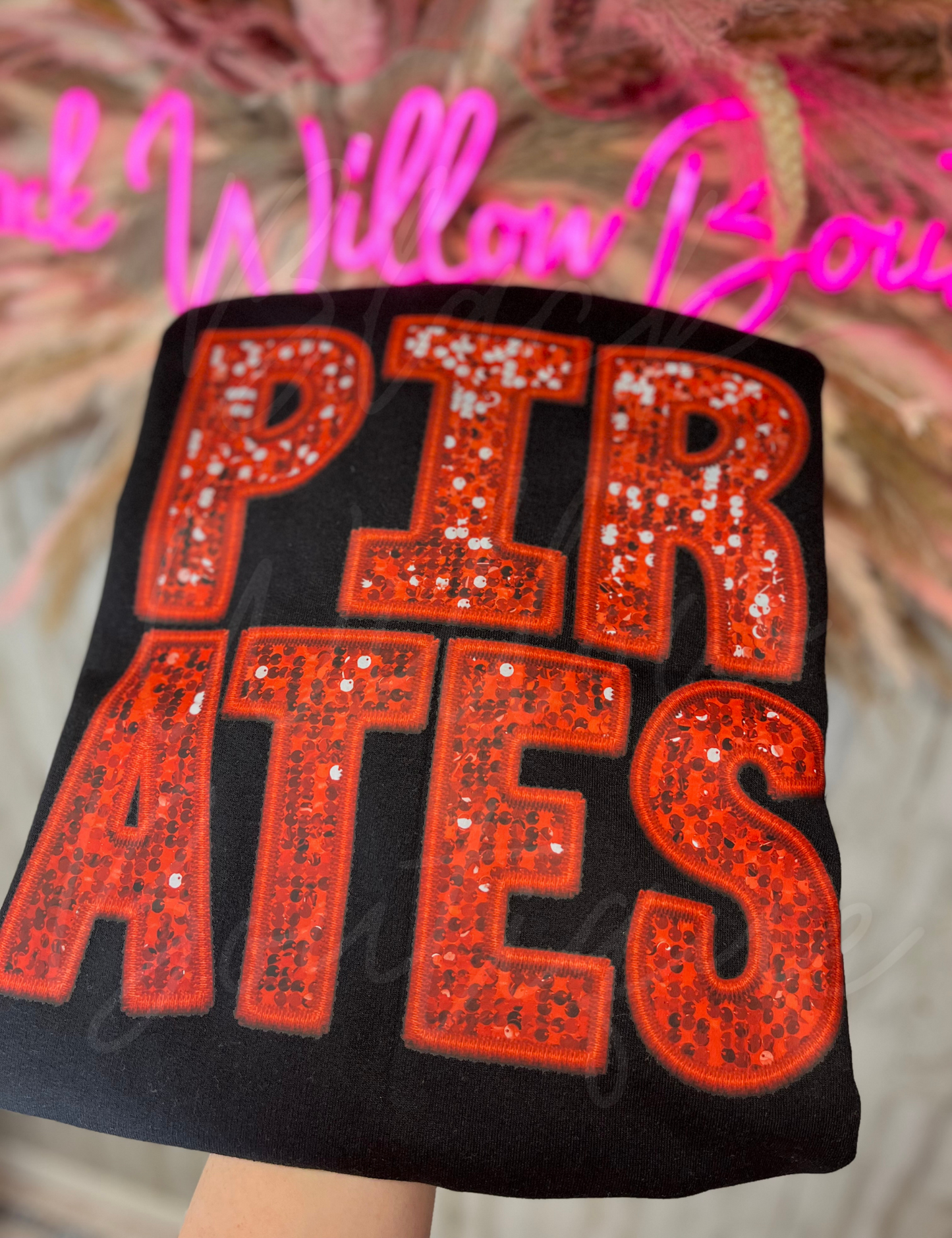 Glitter Pirates Faux Sequin