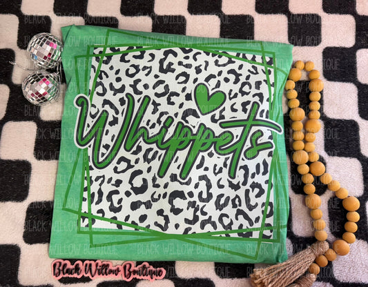 Leopard Whippets Tee