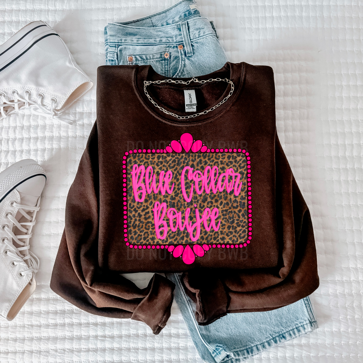 Blue Collar Wife Pre-Made Gang Sheet 15X45
