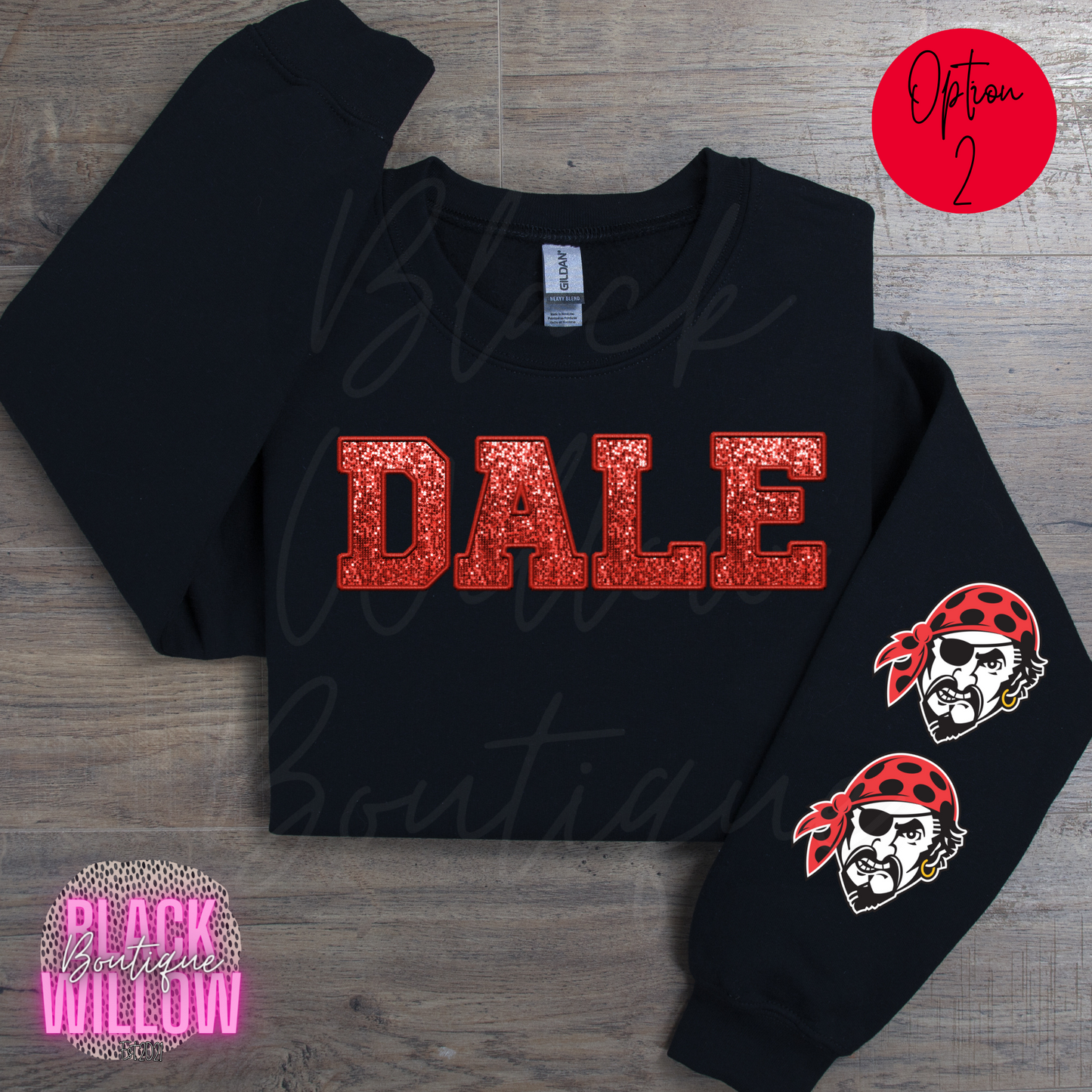 Dale Pirates Faux Glitter