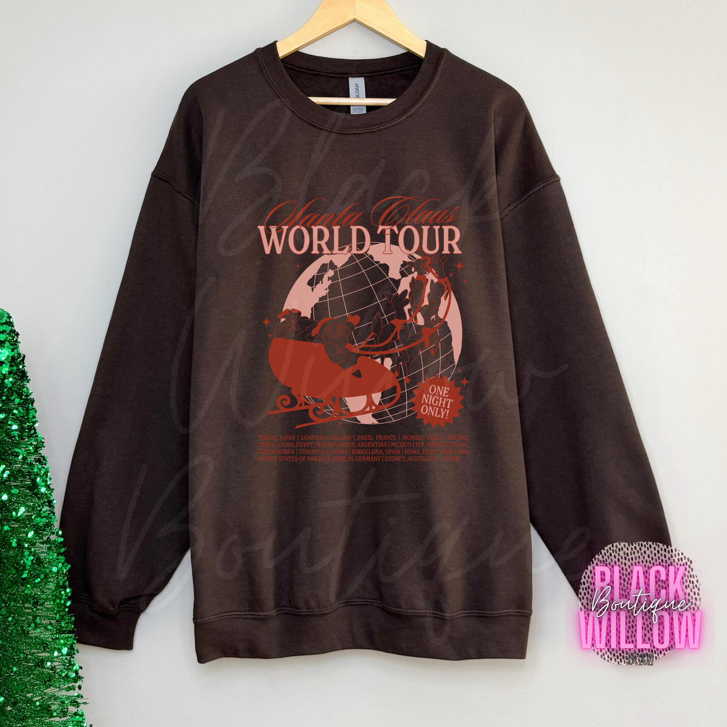 Santa Clause World Tour-Multiple Colors