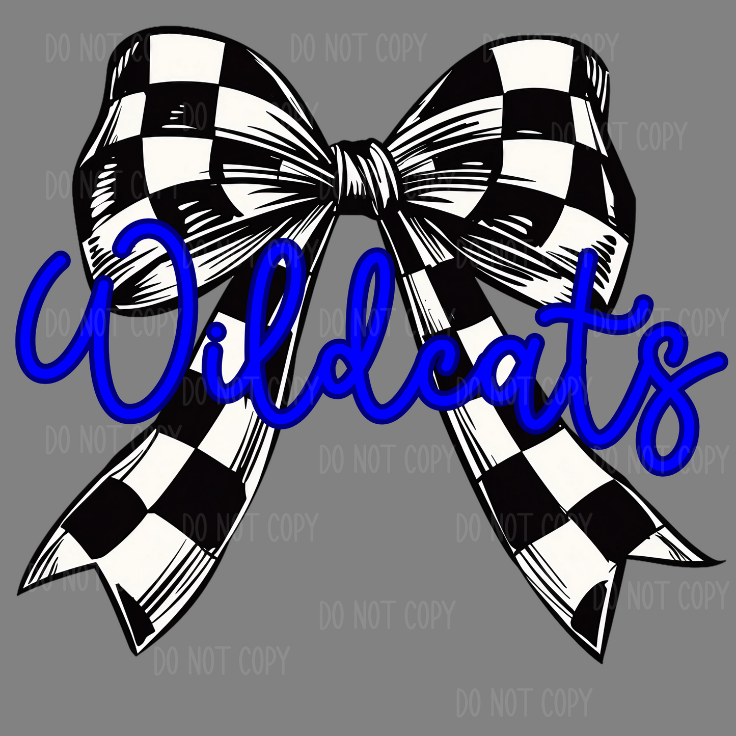 ✨CUSTOMIZABLE✨ Checkered Coquette Bow Mascot