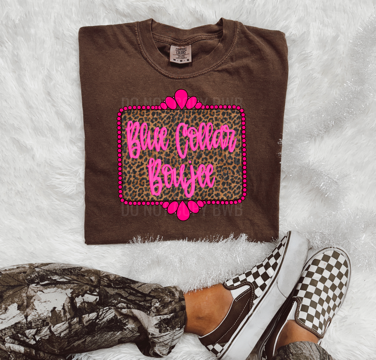 Blue Collar Wife Pre-Made Gang Sheet 15X45