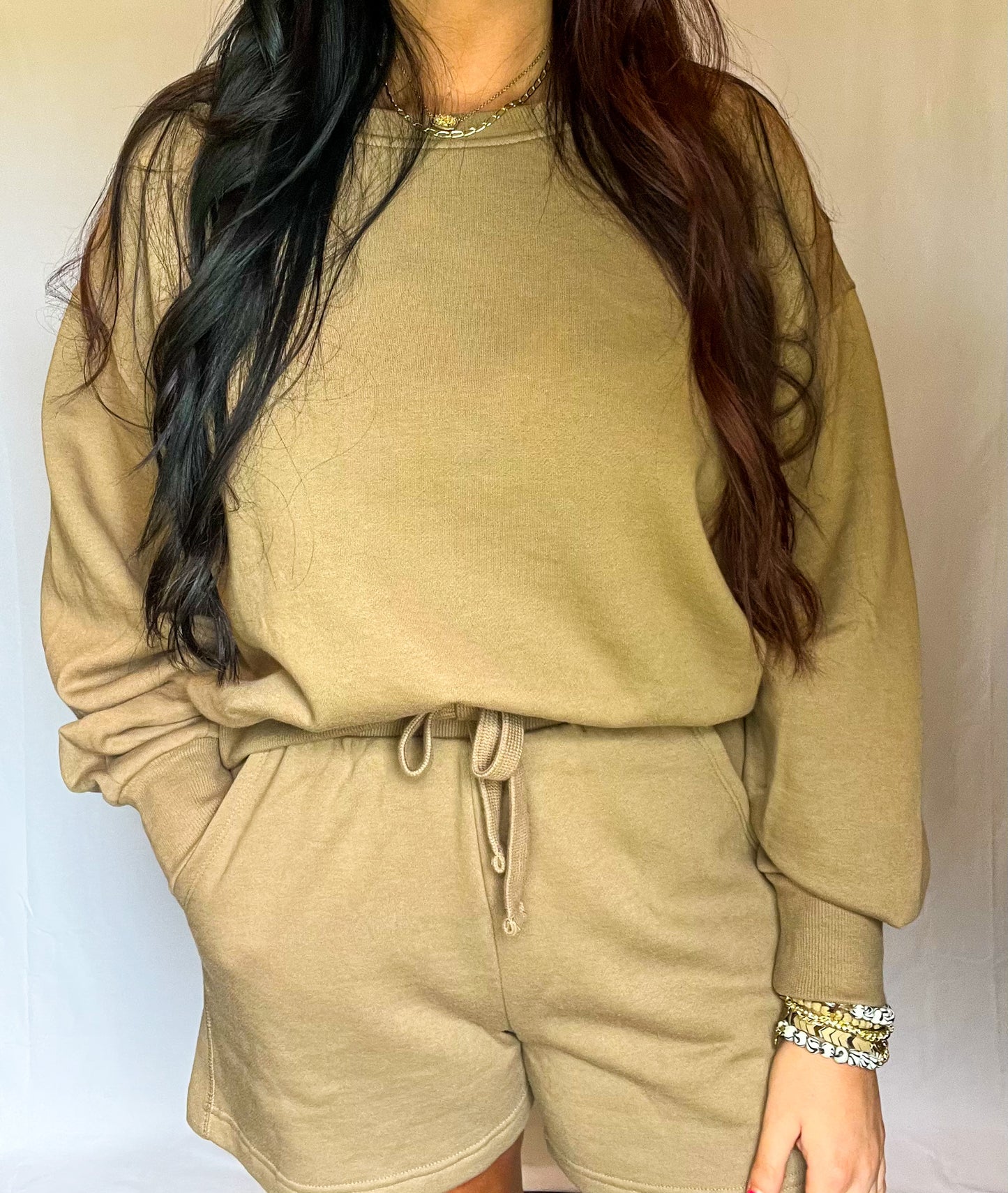 Ultra Soft Cropped Sweatshirt