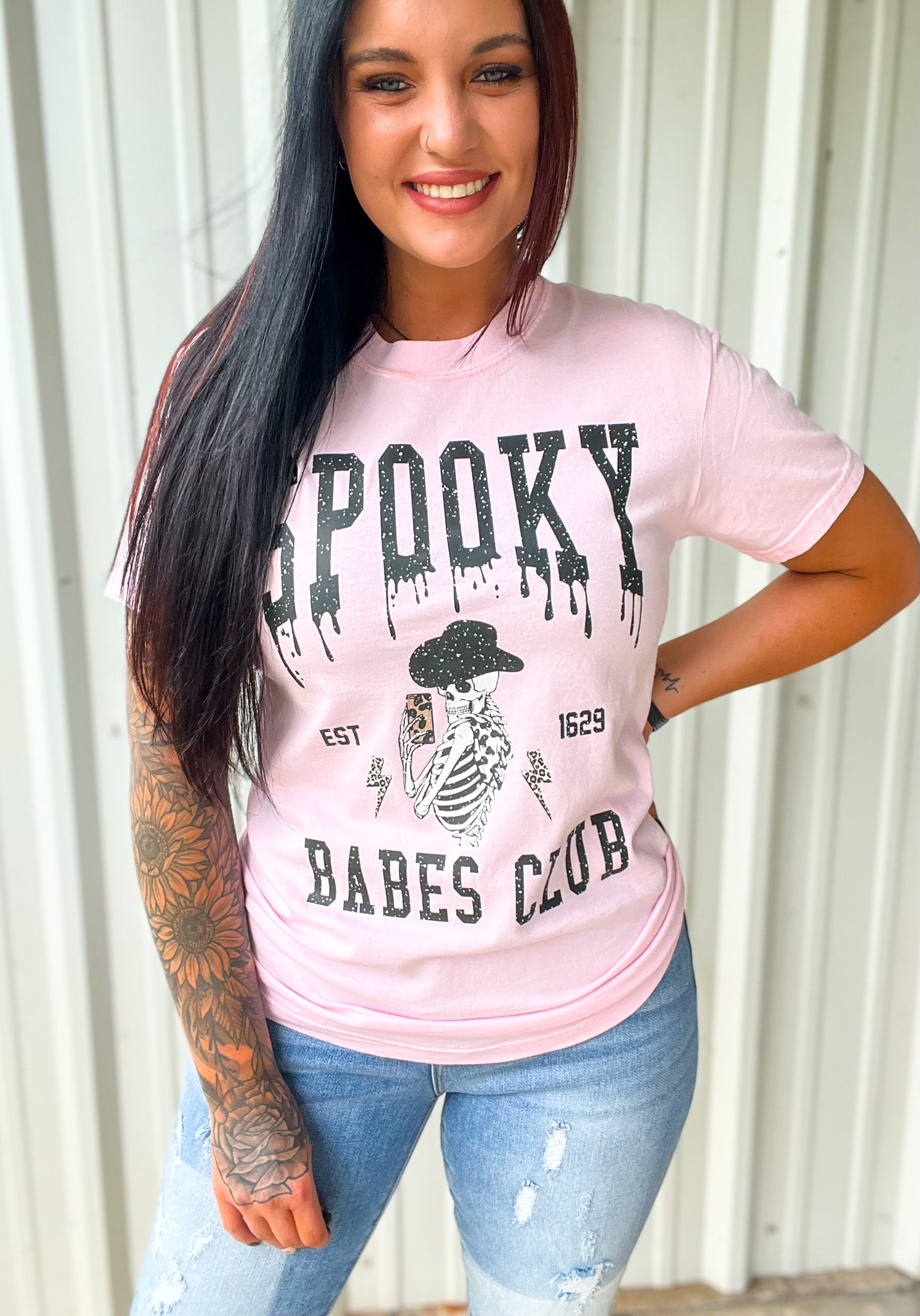 Spooky Babes Club Tee Or Sweatshirt