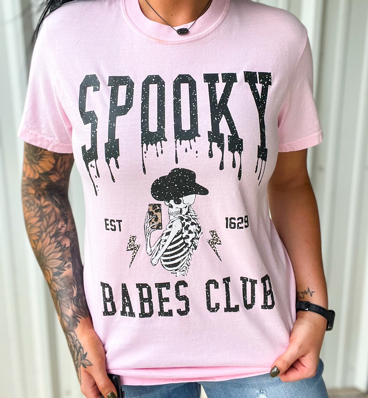 Spooky Babes Club Tee Or Sweatshirt