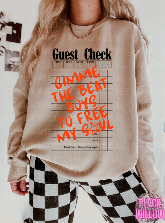 Gimme The Beat Boys Tee Or Sweatshirt