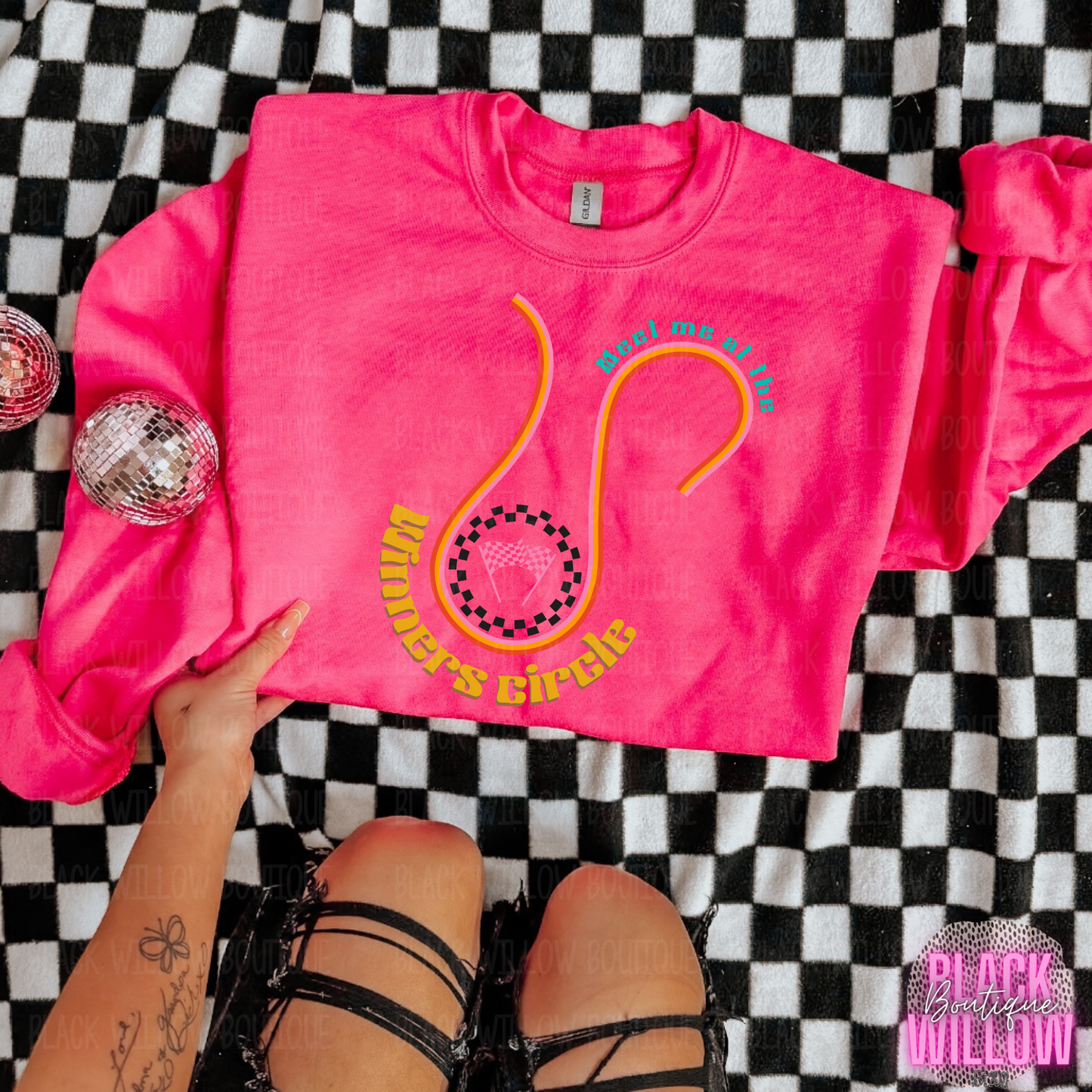 Meet Me At The Winners Circle Tee Or Sweatshirt