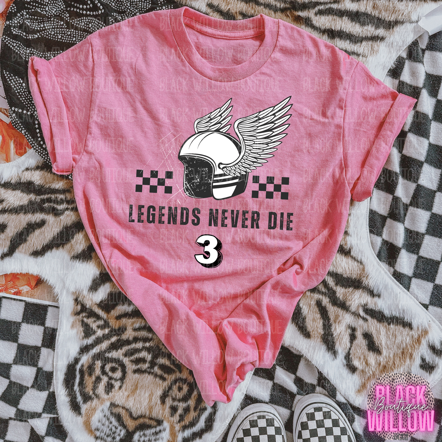 Legends Never Die Tee Or Sweatshirt