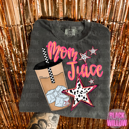 Mom Juice (Iced Coffee) Tee Or Sweatshirt