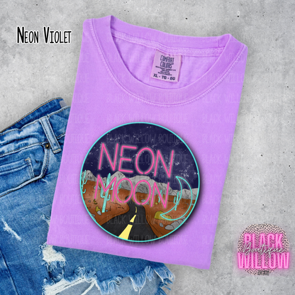 Neon Purple Tee Or Sweatshirt