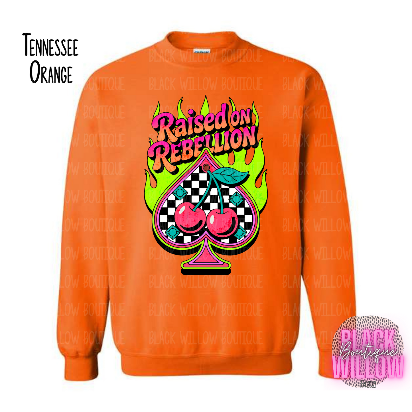 Raised On Rebellion Tee Or Sweatshirt
