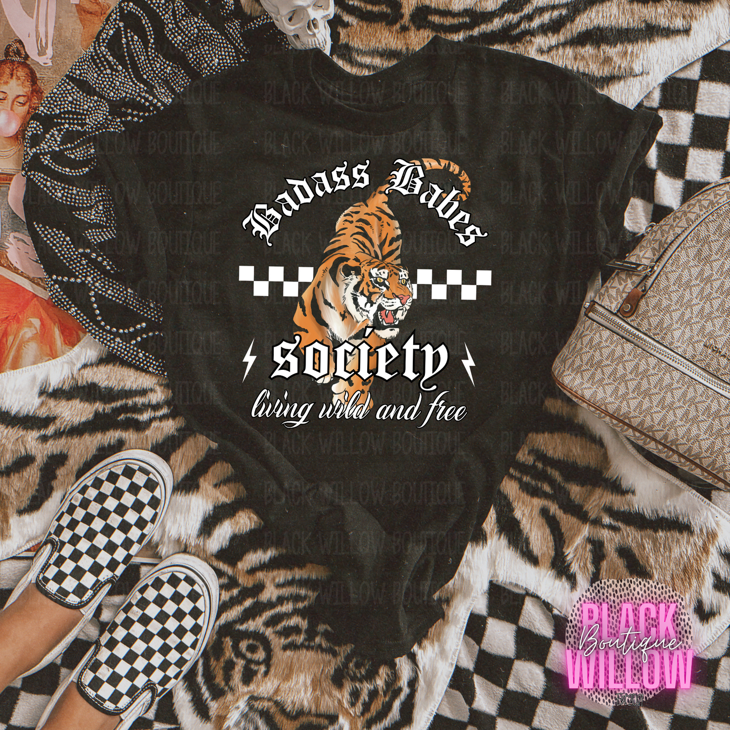 Bad A$$ Babes Society Tank Tee Or Sweatshirt