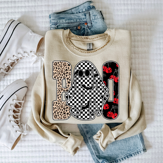 Boo Tee Or Sweatshirt