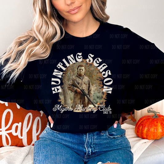 Hunting Season Club Single Print DTF Transfer