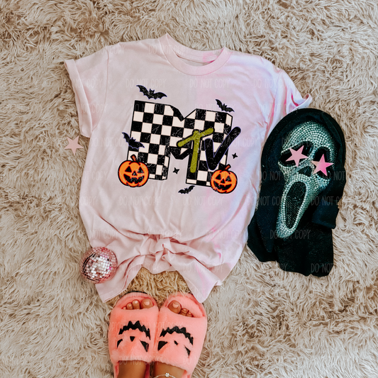 Halloween MTV Single Print DTF Transfer