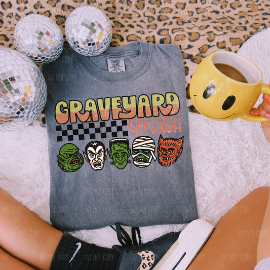 Graveyard Smash Tee Or Sweatshirt