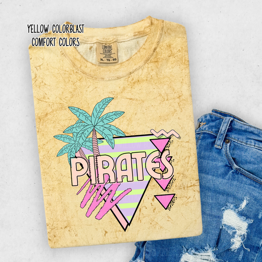 Retro Pirates Tee Or Sweatshirt