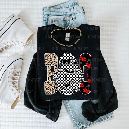 Boo Tee Or Sweatshirt