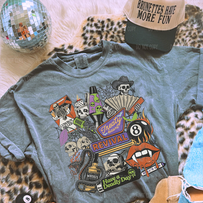 Spooky Revival Tee Or Sweatshirt