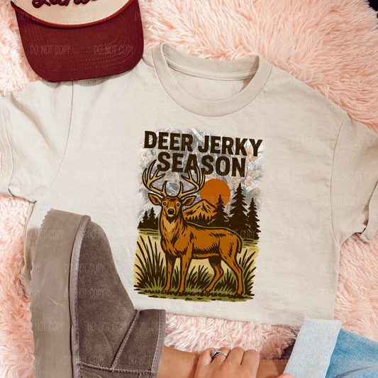 Deer Jerky Season Single Print DTF Transfer