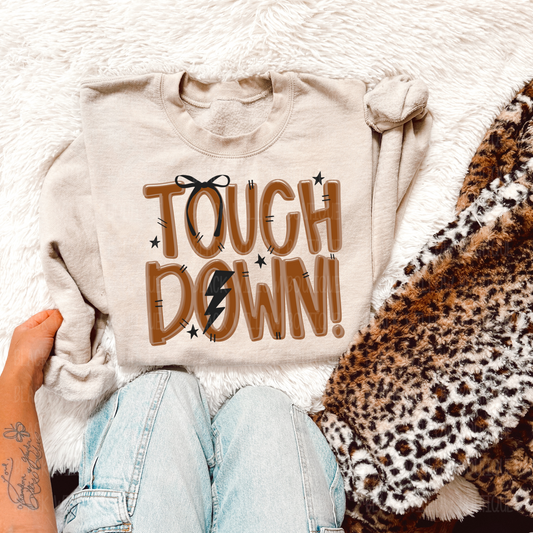 Touchdown Football Tee Or Sweatshirt