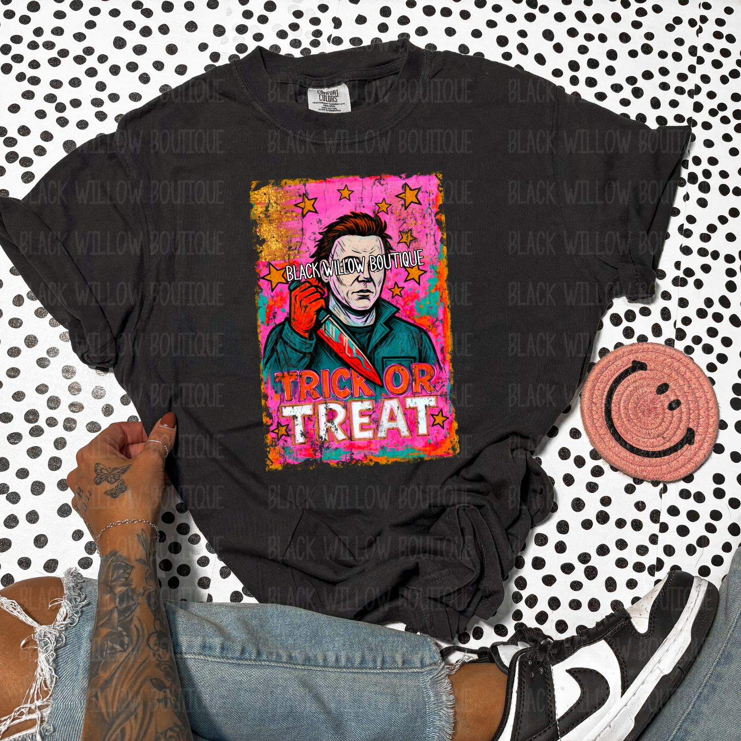 Trick Or Treat Tee Or Sweatshirt
