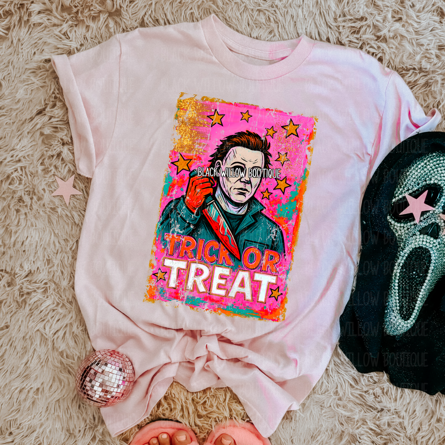 Trick Or Treat Tee Or Sweatshirt