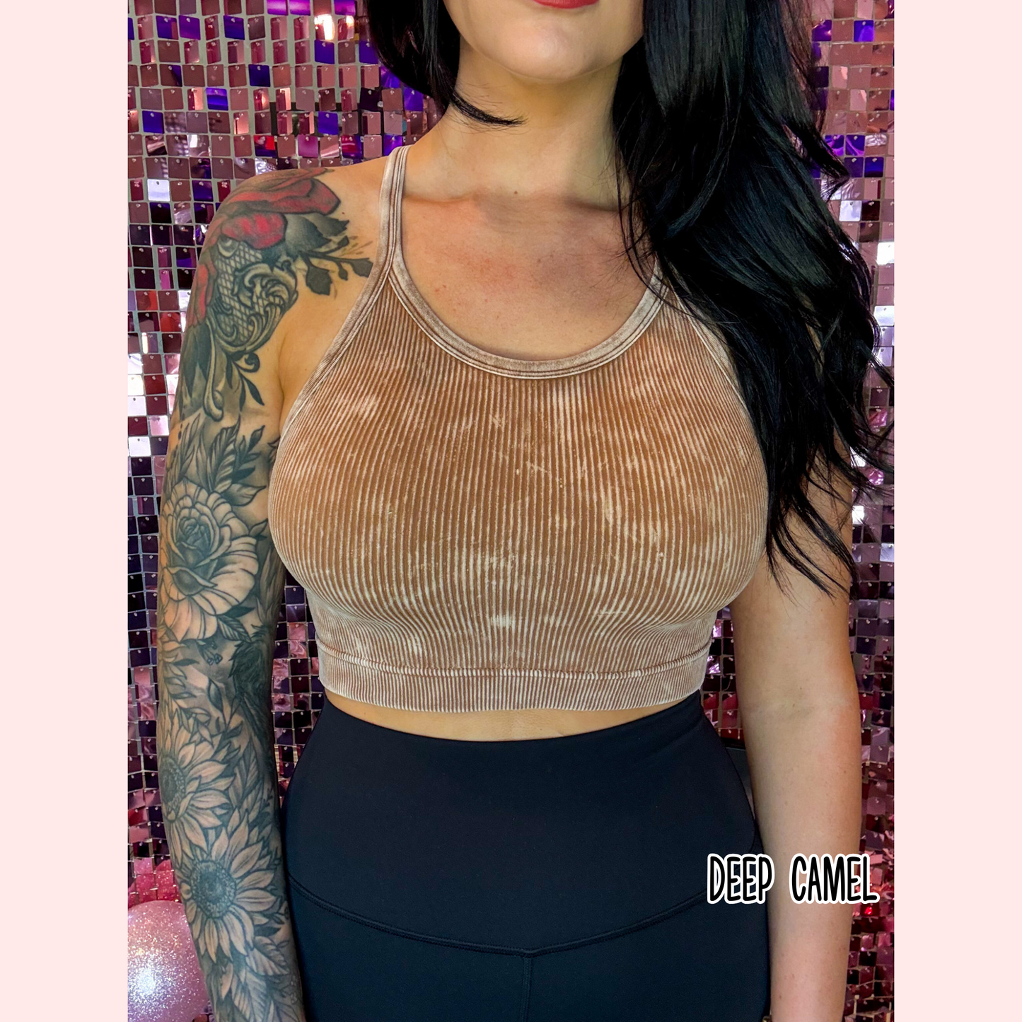 The Luna Acid Washed Cami Tank