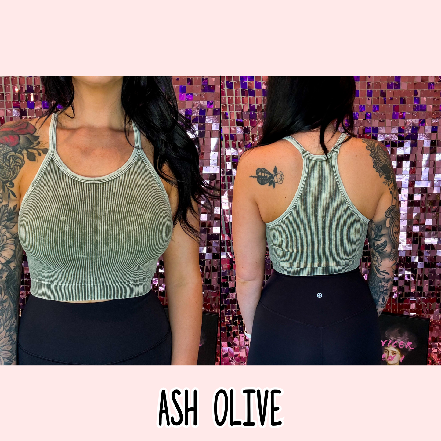 The Luna Acid Washed Cami Tank