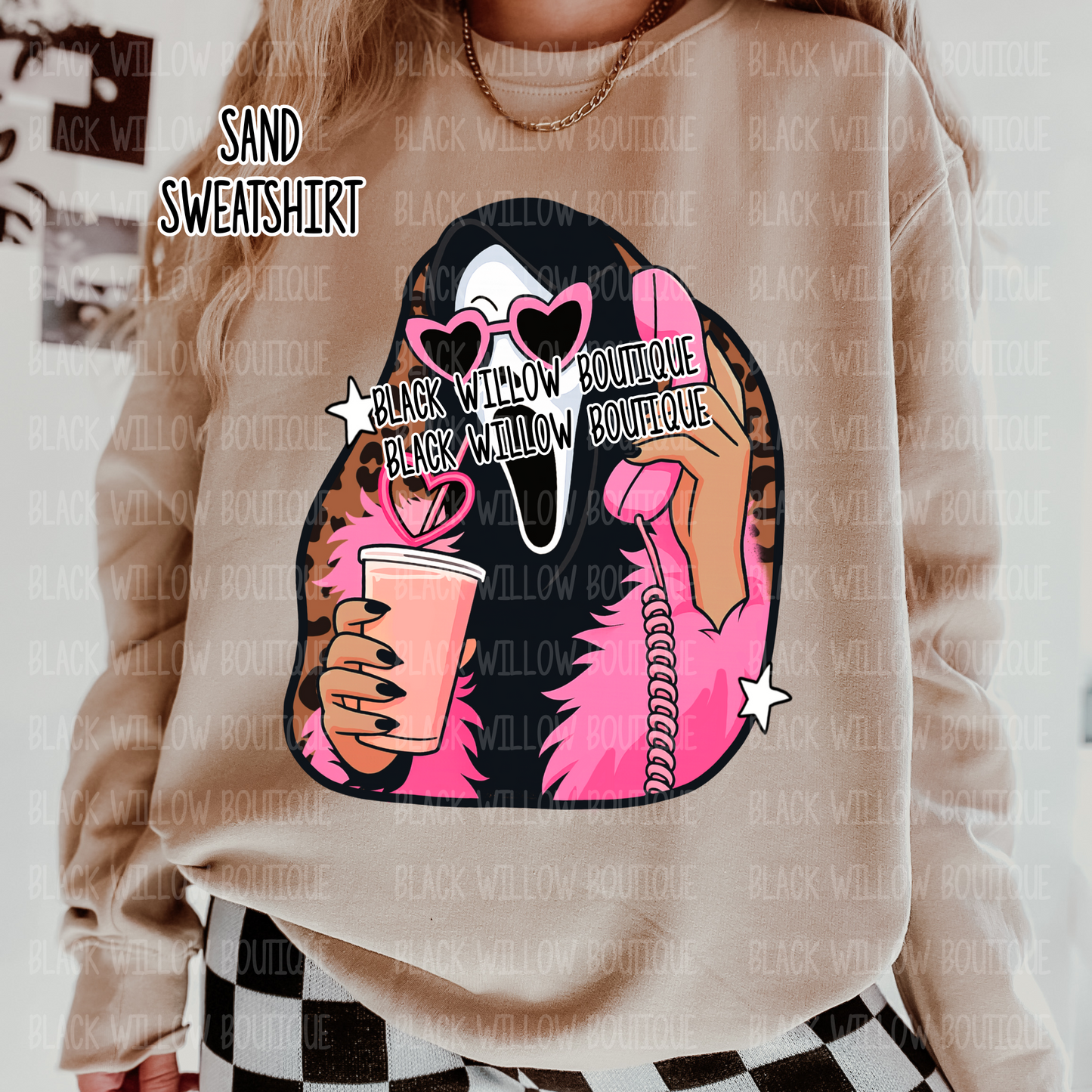 Spooky Girl Tee Or Sweatshirt