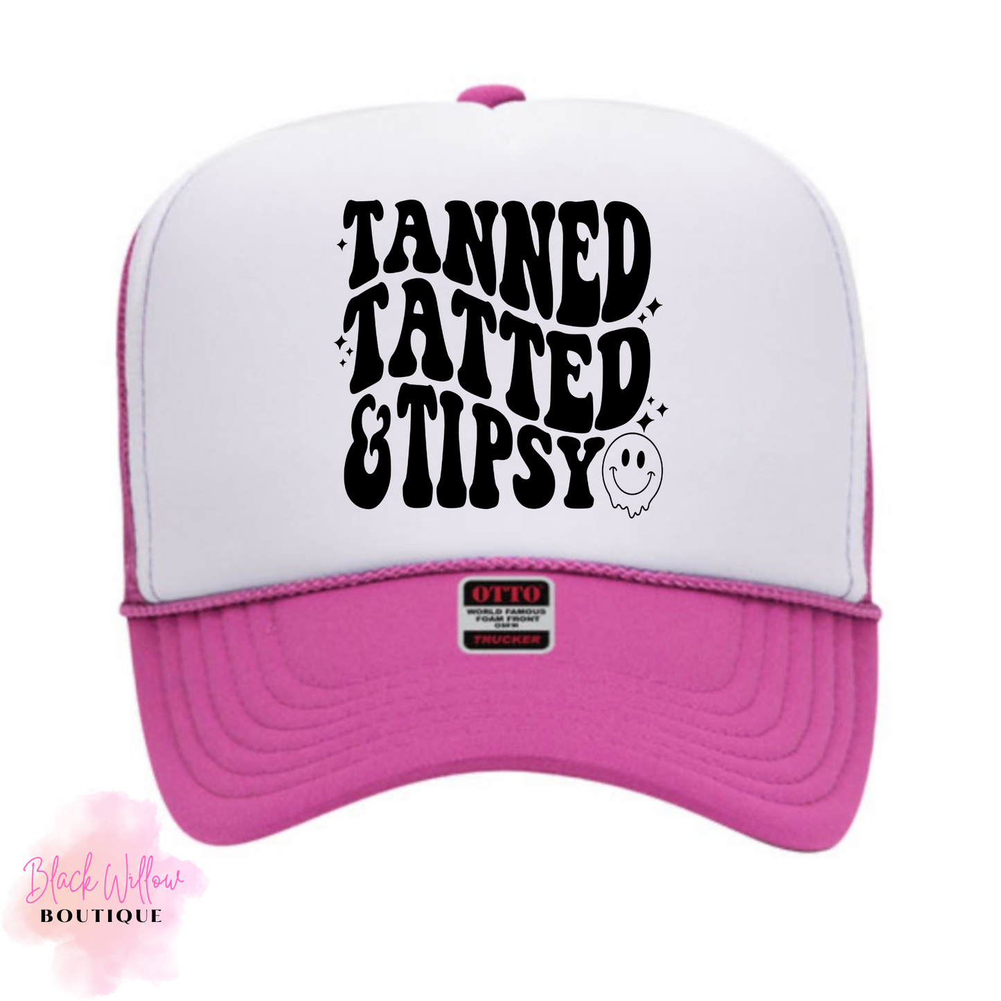 Tanned Tatted & Tipsy Trucker Hat