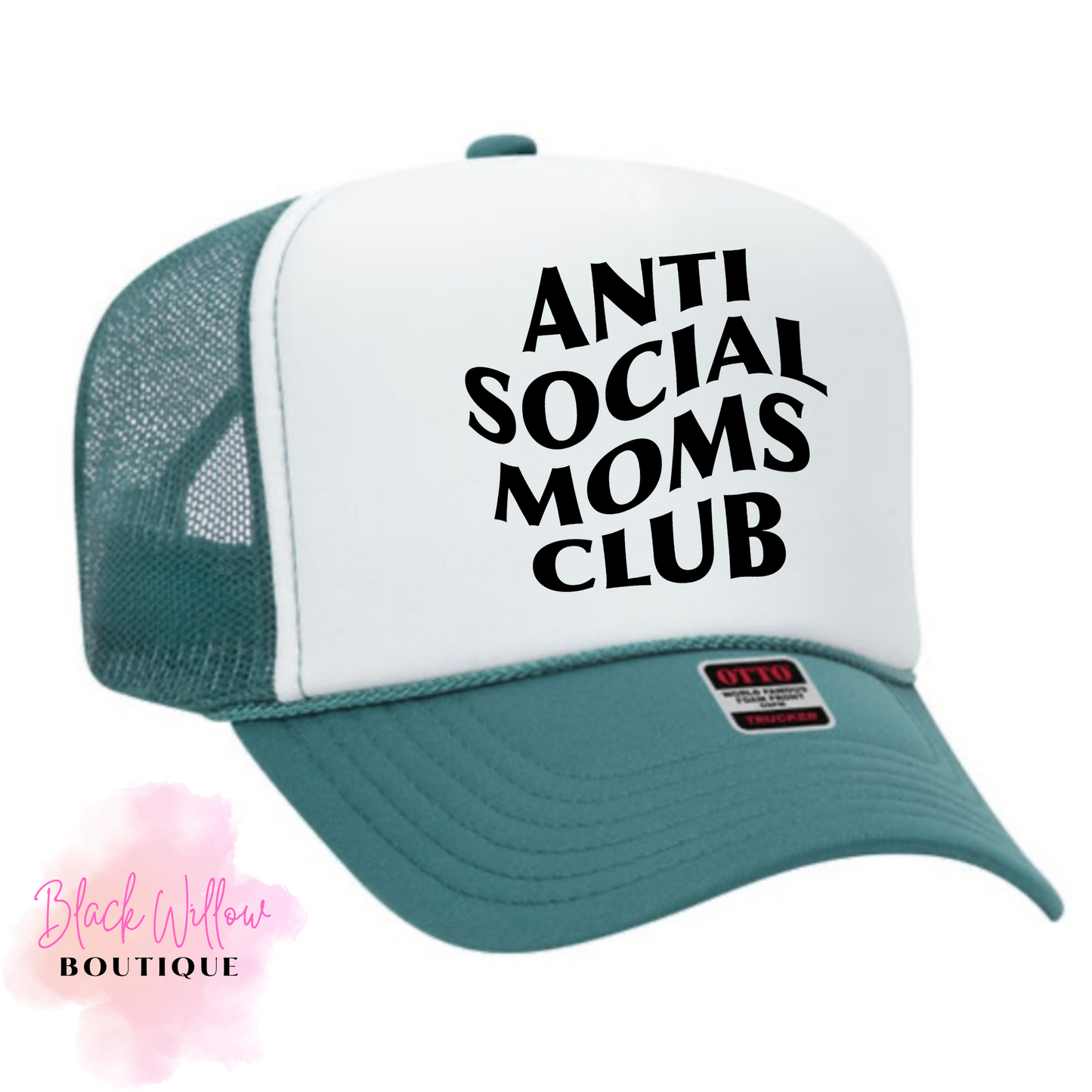 Anti-social Moms Club Trucker Hat