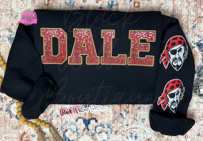 Dale Pirates Faux Glitter