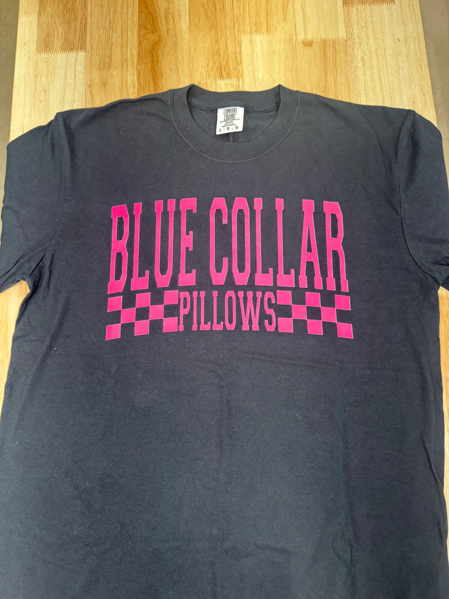 Blue Collar Pillows Tee Or Sweatshirt