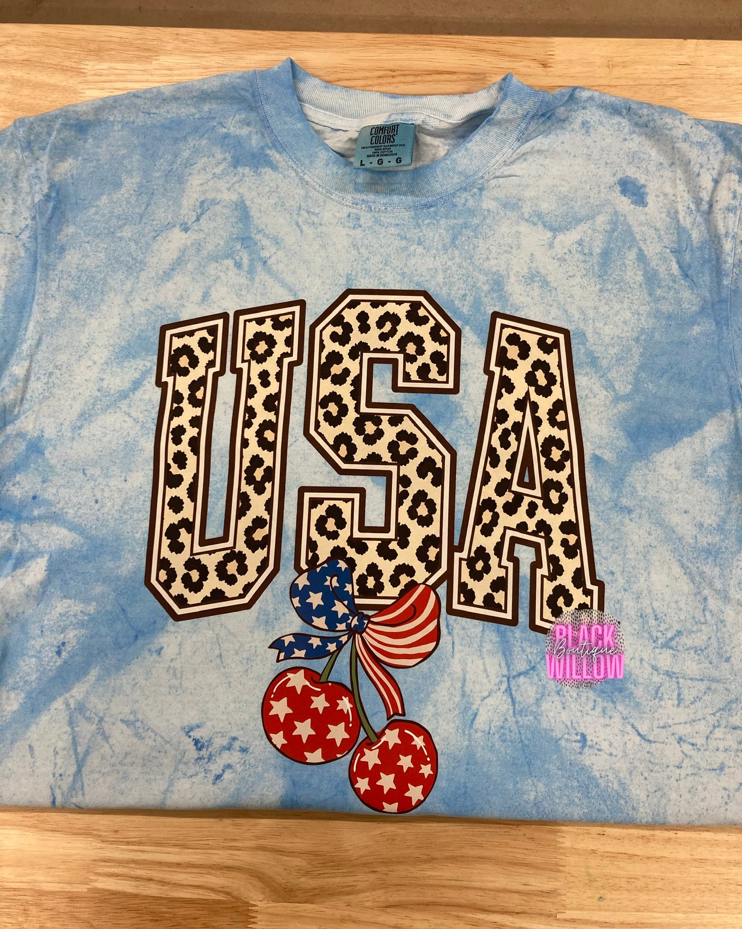 USA Cherries Comfort Colors Tee
