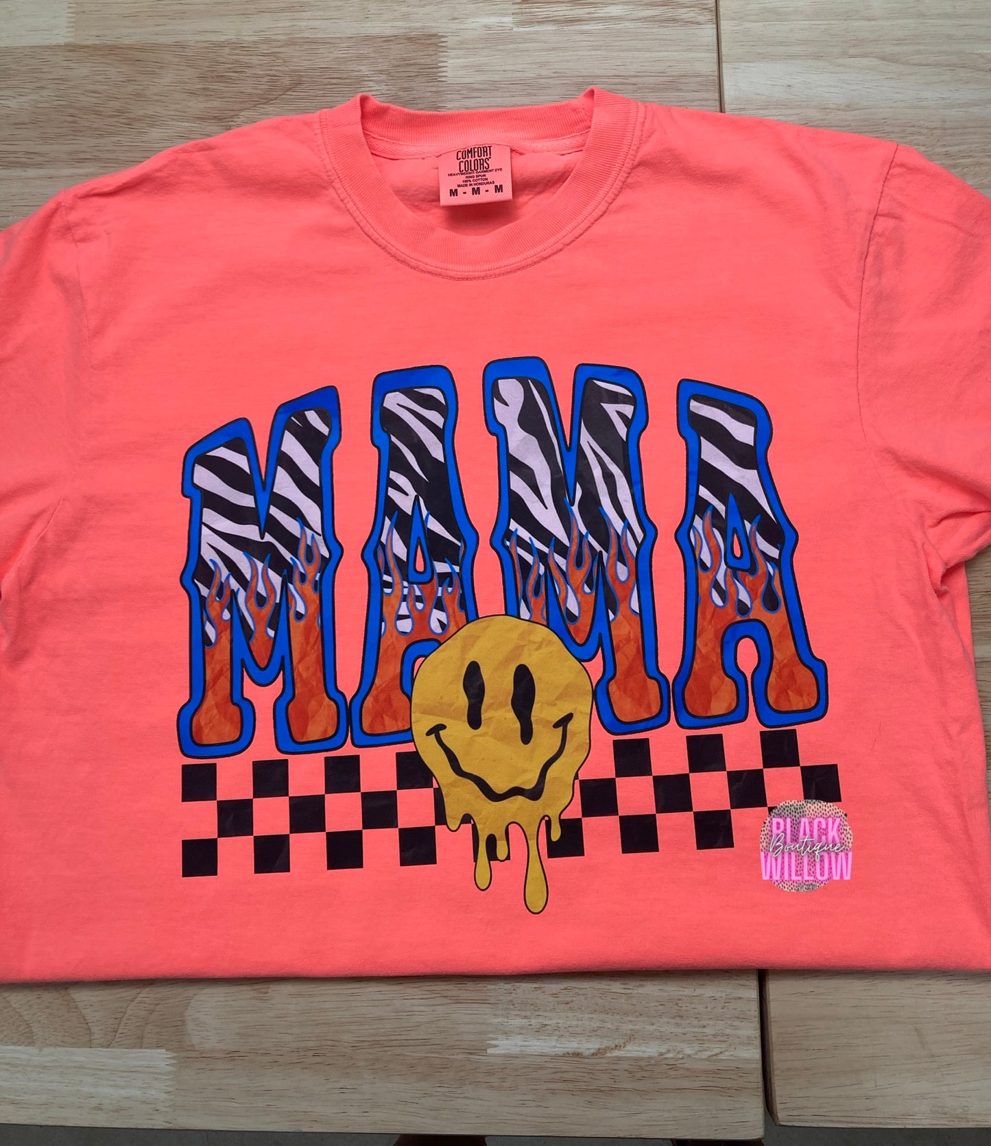 Zebra Mama Tee Or Sweatshirt