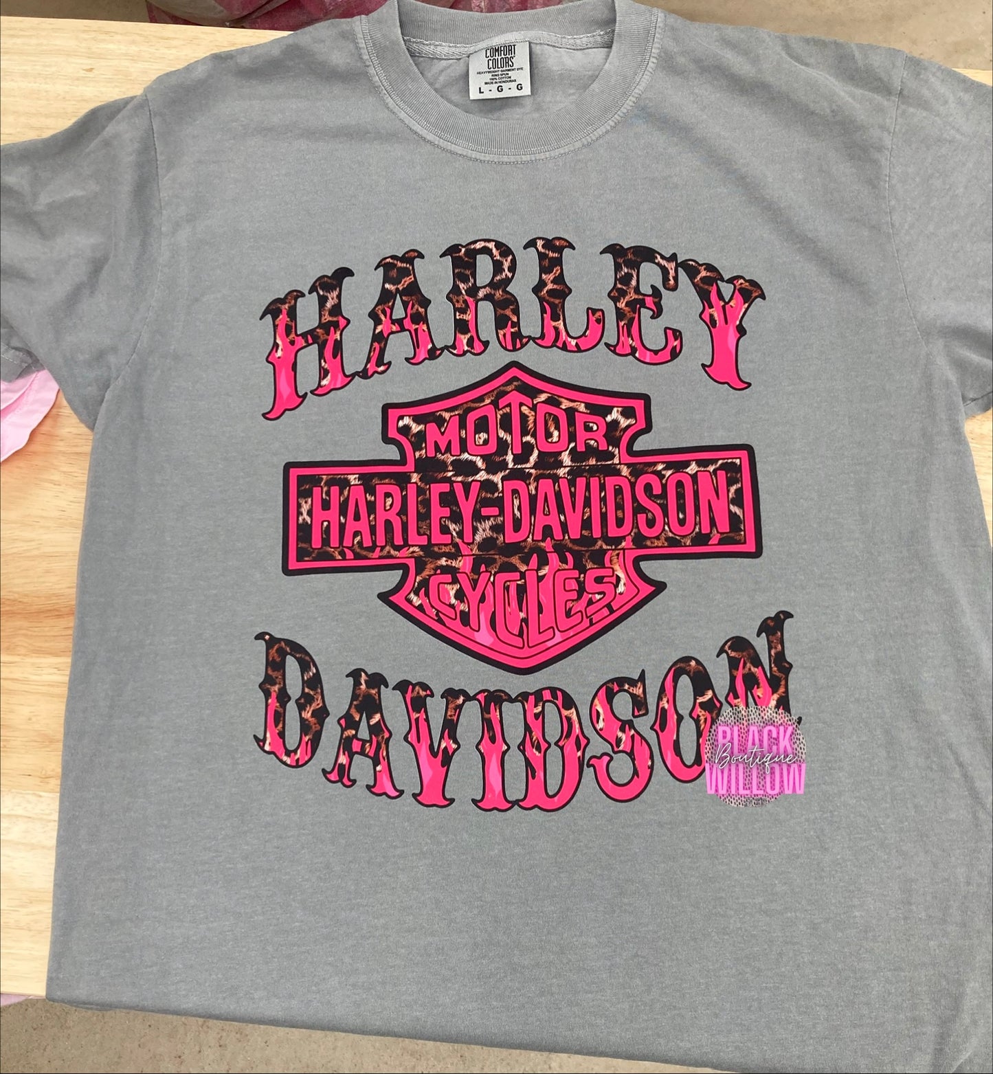 HD Pink Leopard Tee Or Sweatshirt