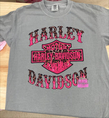 HD Pink Leopard Tee Or Sweatshirt