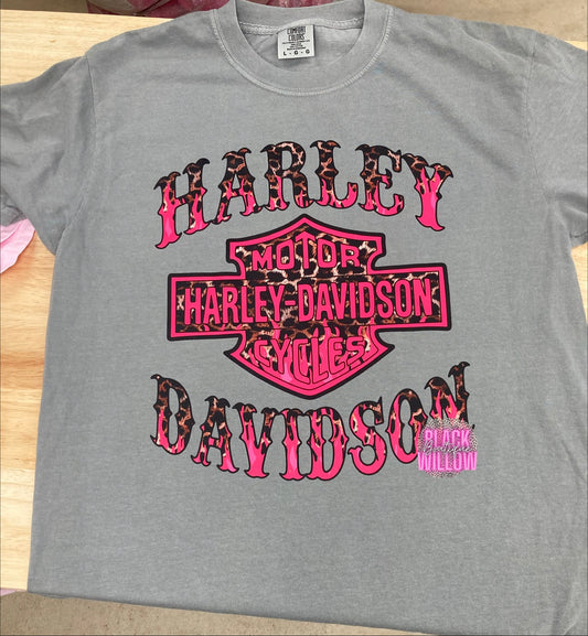 HD Pink Leopard Tee Or Sweatshirt