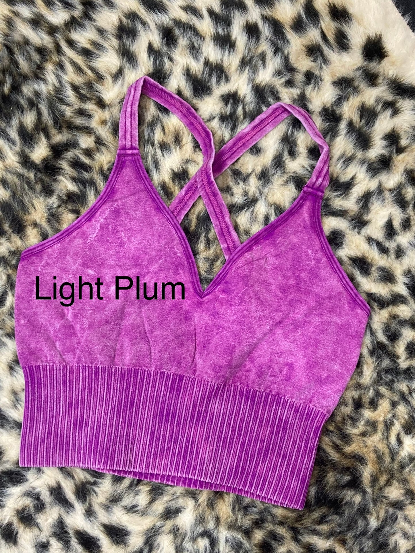 Karson Crisscross Strap Back Seamless Tank